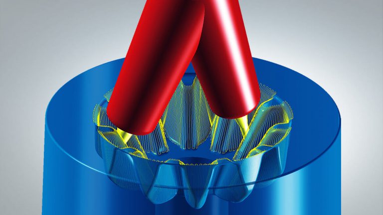 oprogramowanie CAM - 5 - osiowa obróbka wykańczająca z indeksacją