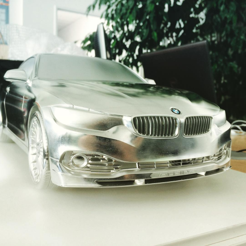 Przyszłość obróbki CNC –  detal BMW Alpina wykonany prz pomocy oprogramowania CAM hyperMILL